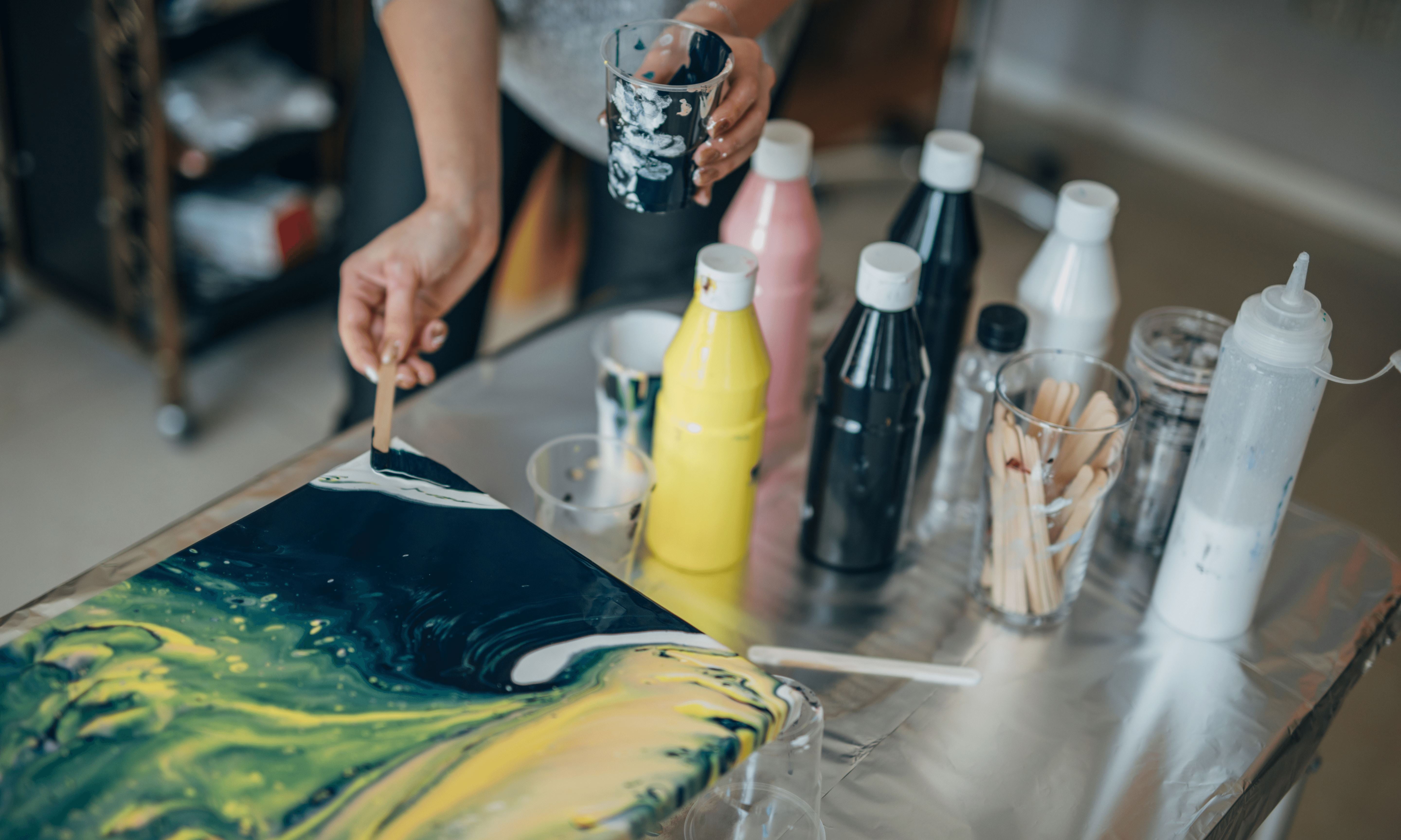 Acrylverf verdunnen - Tips en Tricks