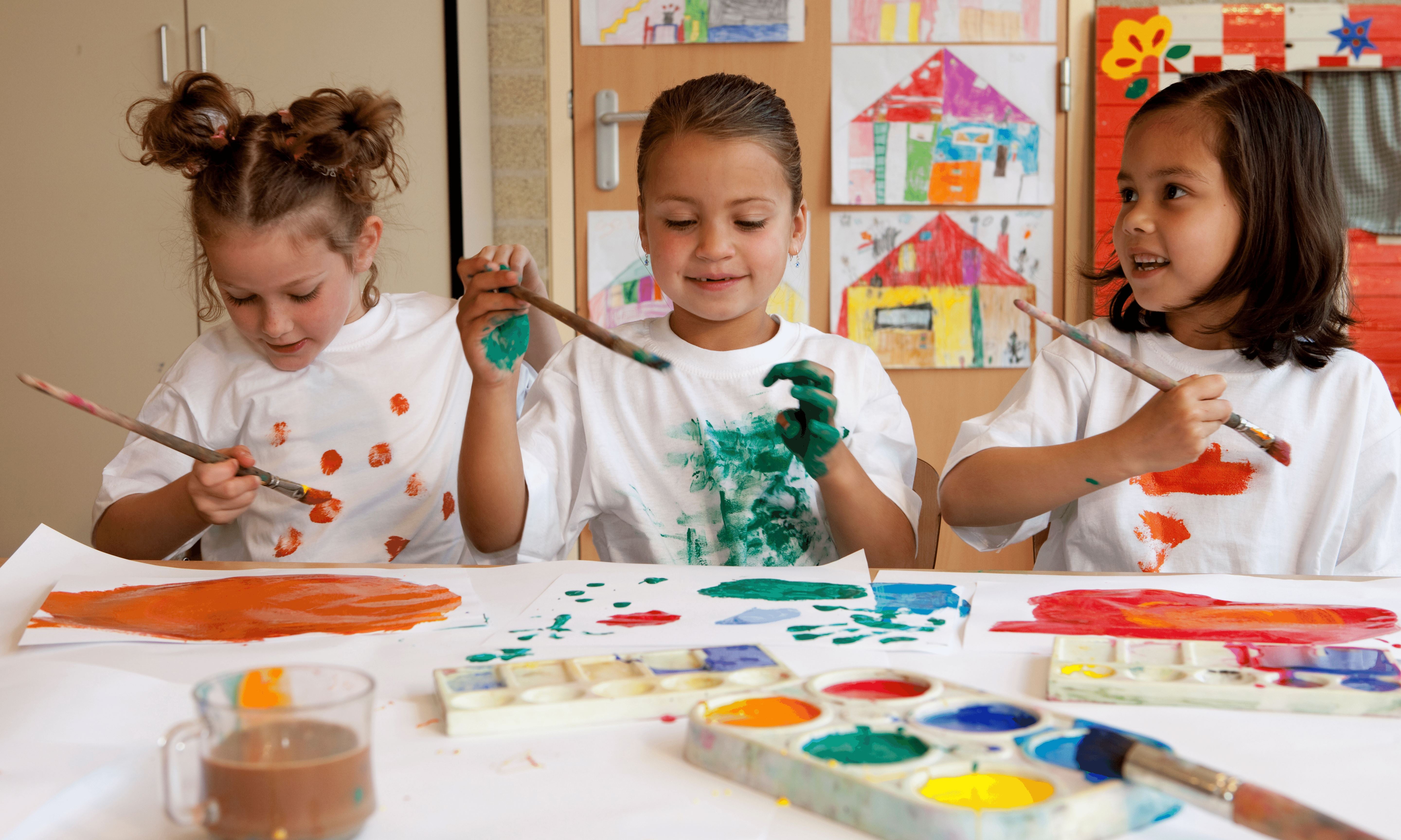 Waarom kinderen moeten schilderen: op een leuke manier