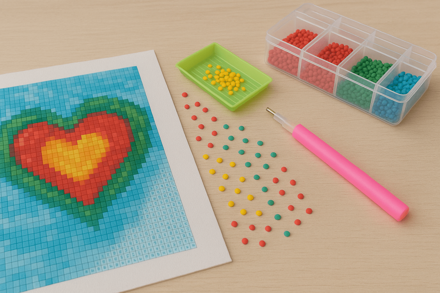 Diamond Painting bij stress en angst – tot rust komen met creativiteit