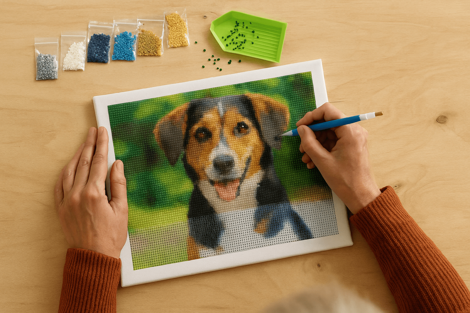 Diamond Painting met je eigen foto – Zo maak je een uniek kunstwerk