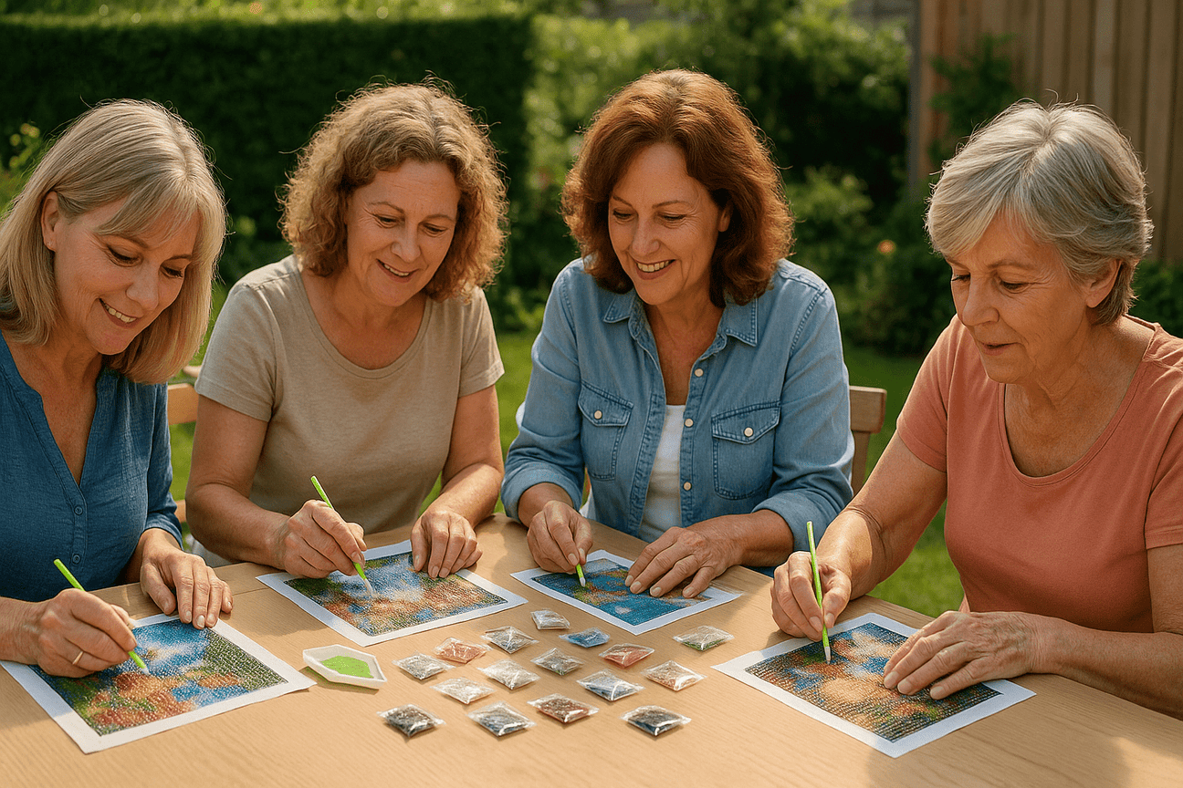 Diamond Painting onderzetters voor cocktailparty's, 8-delig, diamantschilderij, onderkant met spport, mozaïekset voor volwassenen, voor creatieve vrije tijd voor volwassenen en kinderen, diamantschilderset voor mok Diamond Painting onderzetters voor cocktailparty's, 8-delig, diamantschilderij, onderkant met spport, mozaïekset voor volwassenen, voor creatieve vrije tijd voor volwassenen en kinderen, diamantschilderset voor mok