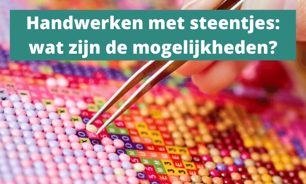 Handwerk met steentjes