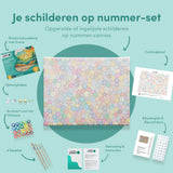 Schilderen op nummer Abstracte Bloemen