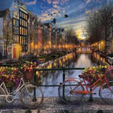 Schilderen op Nummer Amsterdamse Grachten