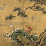 Diamond Painting Bloei onder de oude den Japan