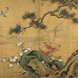 Diamond Painting Bloei onder de oude den Japan