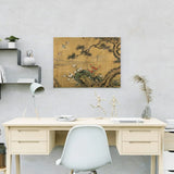 Diamond Painting Bloei onder de oude den Japan