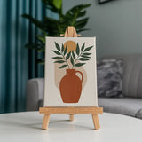 Boho Lijn Kunst & Natuur - Schilderen op Nummer Mini Set van 6