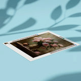 Diamond Painting Brocante Roze Pioenen