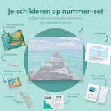 Schilderen op nummer Bruggetje aan Zee