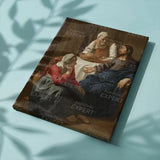Schilderen op Nummer Christus in het huis van Martha en Maria