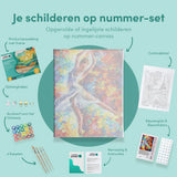Schilderen op nummer Dansende Vrouw