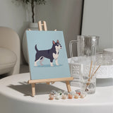 De Dog Days-collectie - Schilderen op Nummer Mini Set van 6