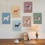 De Dog Days-collectie - Schilderen op Nummer Mini Set van 6
