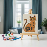 De Mod Cats-collectie - Schilderen op Nummer Mini Set van 6