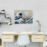 Schilderen op Nummer De grote golf van Kanagawa, Hokusai Japan