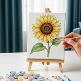 De taal van bloemen - Schilderen op Nummer Mini Set van 6