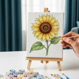 De taal van bloemen - Schilderen op Nummer Mini Set van 6