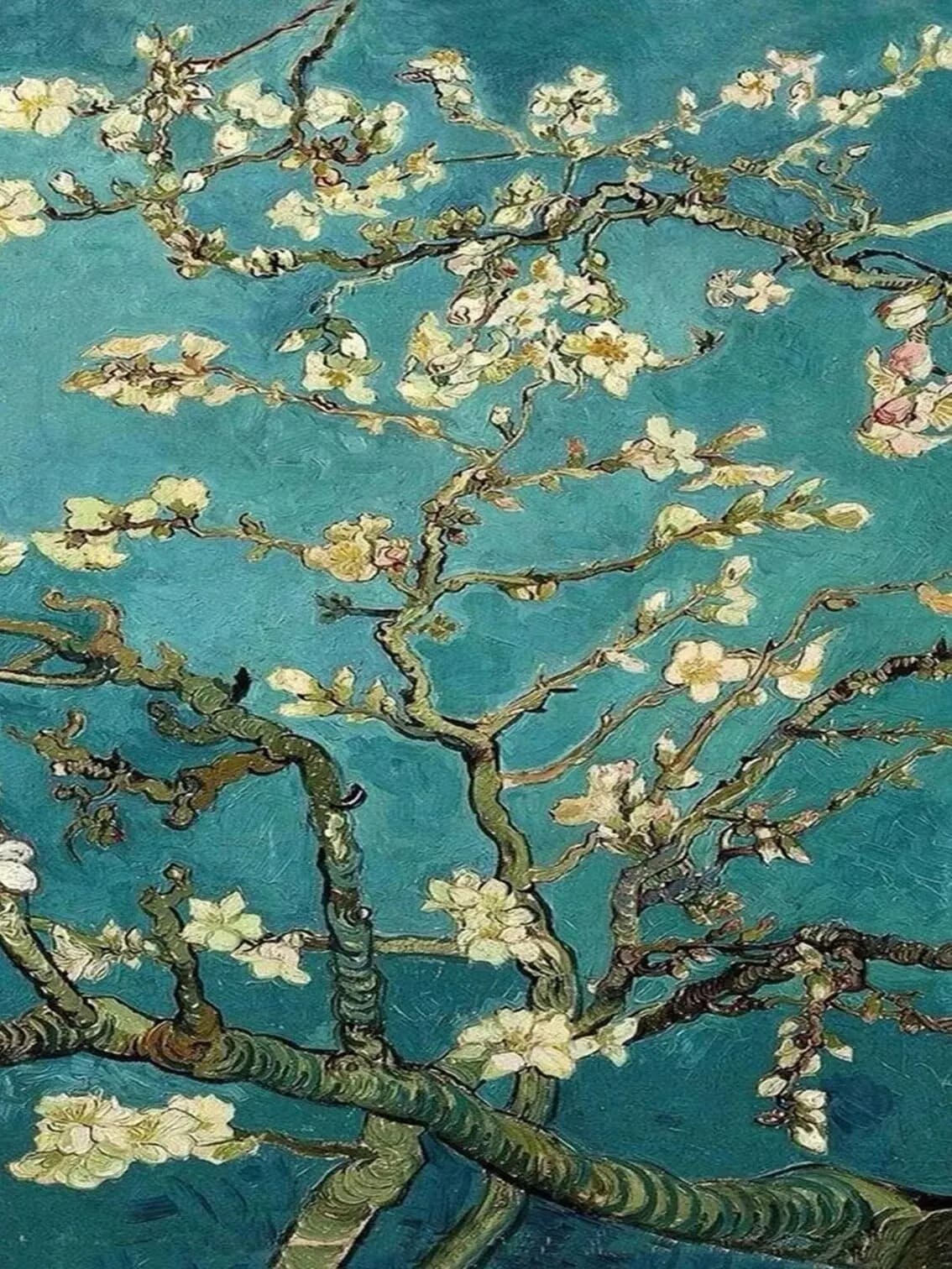 Diamond Painting Amandeltakken