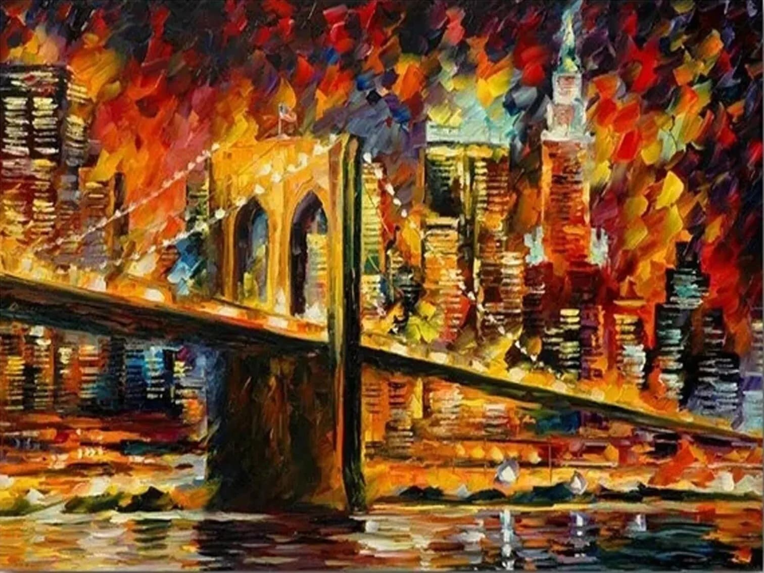 Diamond Painting Brug