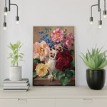 Diamond Painting Portret Bloemstuk
