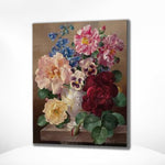 Diamond Painting Portret Bloemstuk