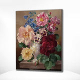 Diamond Painting Portret Bloemstuk