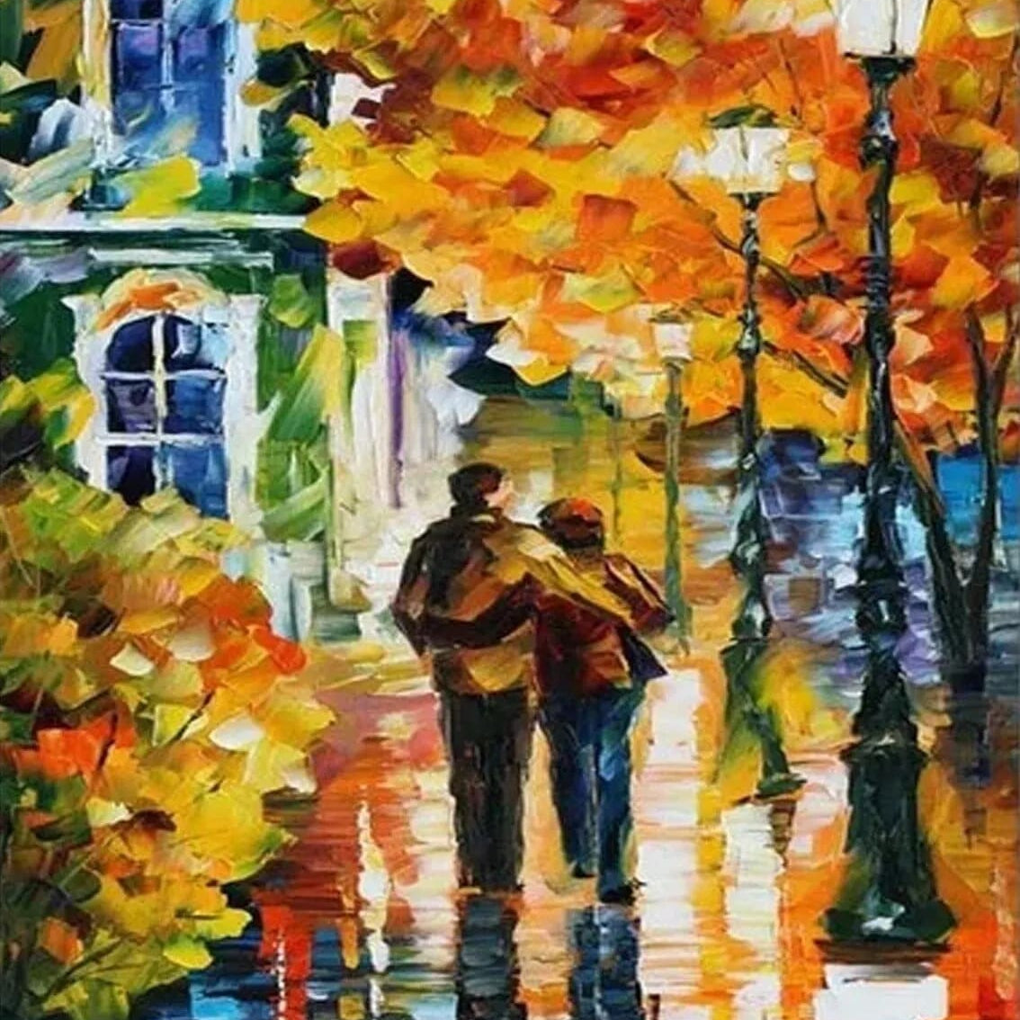 Diamond Painting Stad Kunst