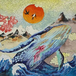 Diamond Painting Walvis Zee