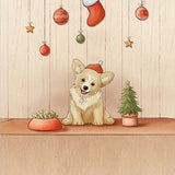 Diamond Painting Kerst Hond