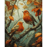 Diamond Painting Vogels in het Bos