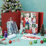 PaintingExpert - Diamond Painting "Adventskalender 2026" - Beperkte oplage Rood