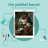 Diamond Painting Bloemen in een Vaas