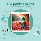Diamond Painting Boeddha Lotusbloem