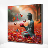 Diamond Painting Boeddha Lotusbloem
