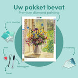 Diamond Painting Boeket Raam