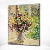 Diamond Painting Boeket Raam