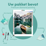 Diamond Painting Boot