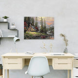 Diamond Painting Dennenbomen