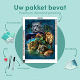 Diamond Painting Dieren Safari