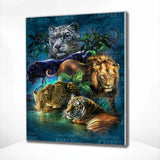 Diamond Painting Dieren Safari