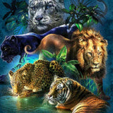 Diamond Painting Dieren Safari
