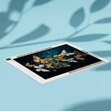 Diamond Painting Gouden Vlinders
