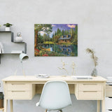 Diamond Painting Huis in het Bos