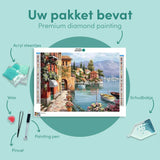 Diamond Painting Italiaanse Stad