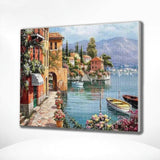 Diamond Painting Italiaanse Stad