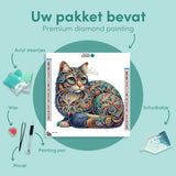 Diamond Painting Kat Mozaiek