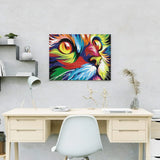 Diamond Painting Kattenhoofd