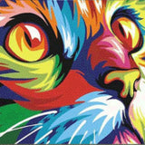 Diamond Painting Kattenhoofd