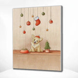 Diamond Painting Kerst Hond